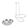 thumbnail image 1 of Vertical Soup Ladle Holder, Stainless Steel Cutlery Rack for Kitchen Dining Table, Organize Ladles and Utensils, Modern and Stylish Design, Suitable for Soup Spoons, 1 of 7