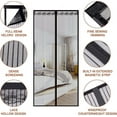 thumbnail image 2 of Magnetic Mosquito Net Door Curtain Anti-Fly Adhesive Strip Ultra-Fine Mesh Automatic Closure Fine Tool-Free Installation Easy for Children and Pets, 2 of 4