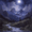 Moonlight Mountain, variant on Yayeee 40oz Stainless Steel Tumbler with Straw and Handle Double-Wall Insulated Travel Water Bottle, Purple Moonlight Forest