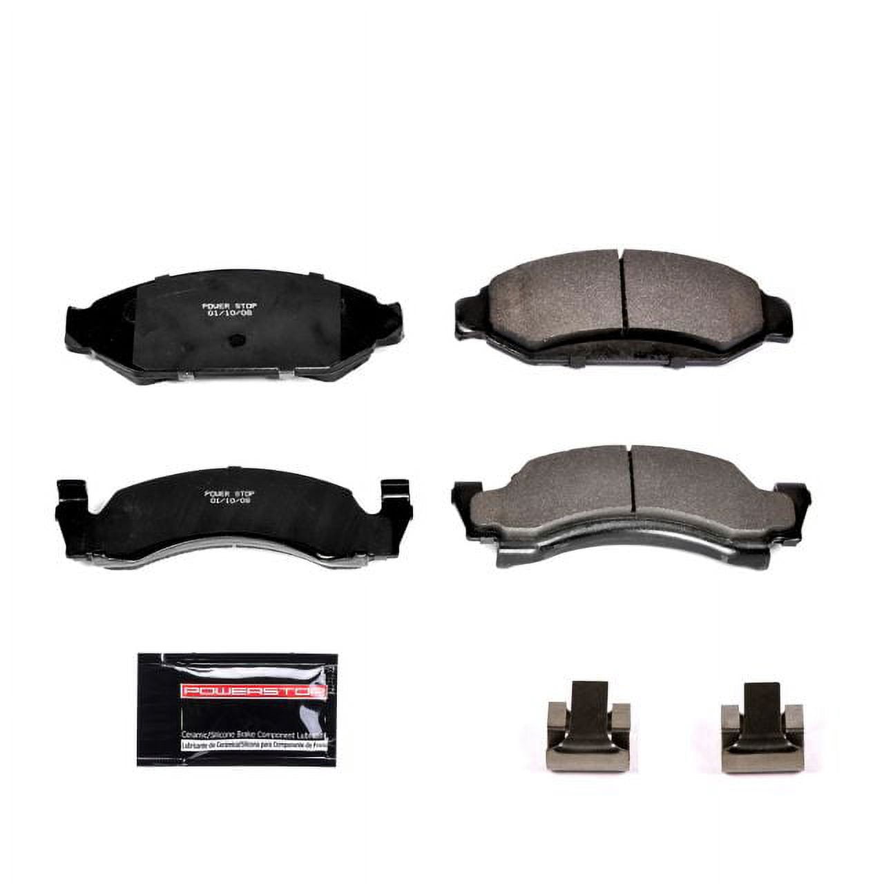 Power Stop Front Z23 Evolution Carbon-Fiber Ceramic Brake Pads Z23-375