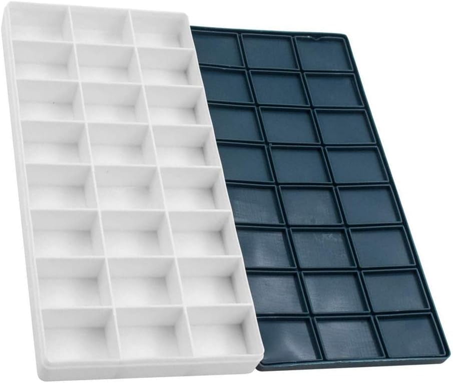 Palette Pour La Peinture 8 Emplacements En Plastique | Fourniture De