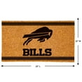 thumbnail image 2 of Buffalo Bills 16" x 28" Logo Turf Mat, 2 of 3