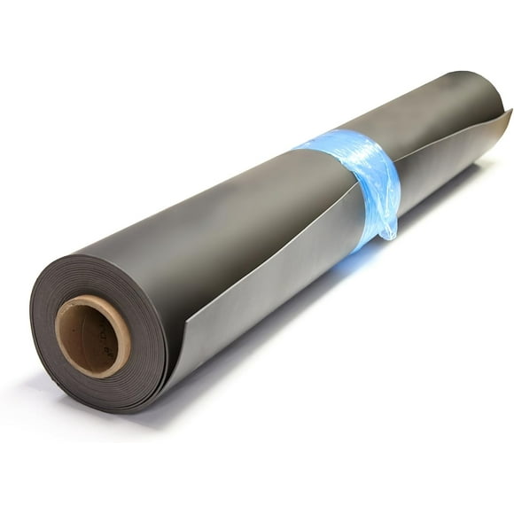 ATS Acoustics Half Pound Mass Loaded Vinyl Soundproofing Noise Deadening 0.5 lb MLV 4 Foot Wide 25 Foot Long Roll