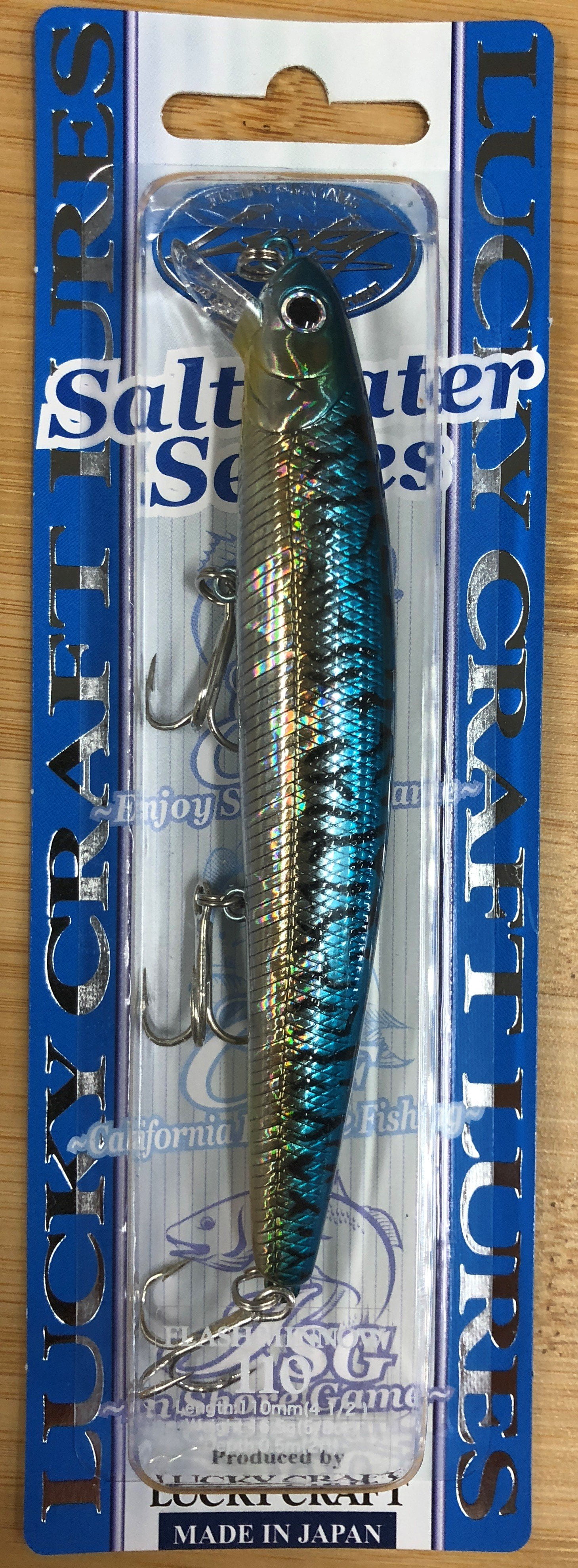 Lucky Craft Flash Minnow110 SuperGlow MS CherryDineSardine 750 New In Package 