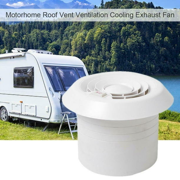 TOTMOX 12V RV Motorhome Roof Vent Ventilation Energysaving Cooling