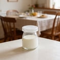 thumbnail image 5 of Yogurt Jars Glass Yogurt Containers with Airtight Lids, BPA Free Durable Dishwasher Safe, for Oats Pudding Snacks Milk Jams Jelly Mousse, 5 of 6