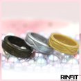 thumbnail image 6 of Rinfit Silicone Wedding Rings for Women - 4Love Collection - 5 Rings Pack, 6 of 8