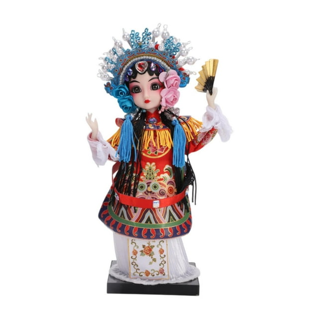 Figura de la Ópera de Pekín, escultura creativa para decoración del hogar, estatua de muñeca china para Yang Guifei