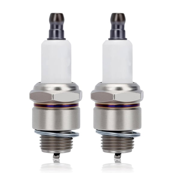 ARCADORA Spark Plug 2 Pack for Briggs & Stratton ChampionR NGK Bosch Torch Engines Metal Ceramic 796112 Direct Replacement