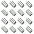 thumbnail image 1 of 16 Pcs Entretoises en Acier Inoxydable 304 3/8 Pouces OD x 1/4 Pouces ID x 5/8 Pouces Longueur(10x6x16mm) Vis Support de Bague Finition Simple Non Filetée Entretoises Rondes en Métal pour Vis M6 Boulons et Tiges, 1 of 2