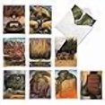 thumbnail image 3 of The Best Card Company - 10 Blank Note Cards for Kids (4 x 5.12 Inch) - Fun Mythical Fantasy Cards, Assorted Greetings Boxed - Tree House Dreams M6729OCB, 3 of 4