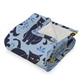 thumbnail image 4 of Eyes And Cats Silk Touch Sherpa Throw Blanket 50X60 Inches, 4 of 6