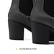 thumbnail image 5 of Botas Chelsea con Tacón para Mujer DREAM PAIRS Gris Talla 5.5, 5 of 8