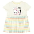 thumbnail image 3 of Inktastic Somebunny is One First Birthday Bunny Girls Baby Dress, 3 of 5