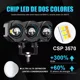 thumbnail image 4 of Par Faros Auxiliares Lupa Led Focos Luz 120w Para Coche Moto, 4 of 8