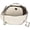 Silver, variant on Women's Reflective Oval Clutch with Shoulder Chain - Small Metal Crossbody Bag for Party, Wedding, Cocktail, Prom