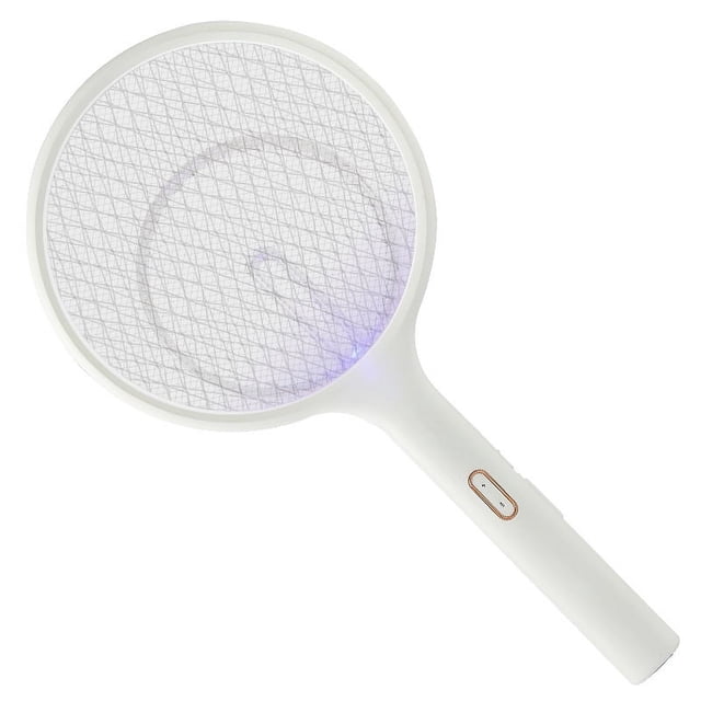 Raqueta eléctrica repelente de mosquitos 3000V recargable contra mosquitos moscas insectos voladores JM