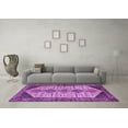 thumbnail image 3 of Ahgly Company Indoor Rectangle Persian Purple Traditional Area Rugs, 2' x 4', 3 of 4