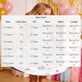 thumbnail image 2 of Vornjynx Floral Dresses for Girls with Pockets Hearts Print Sleeveless Trendy Summer Casual Dress White Size 4t, 2 of 10