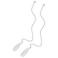 thumbnail image 2 of Pendant Extension Chains Ceiling Fan Pull Easy Installation Metal White 34.00X1.70X1.70CM 2Pack, 2 of 4