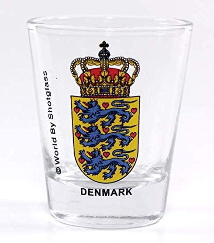 Malawi Coat Of Arms Shot Glass 