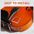 thumbnail image 4 of Raindrops 5Pcs Plated Silver Violin Chinrest Screws Instrument Accessories for Quick Installation and Adjustment, 4 of 8