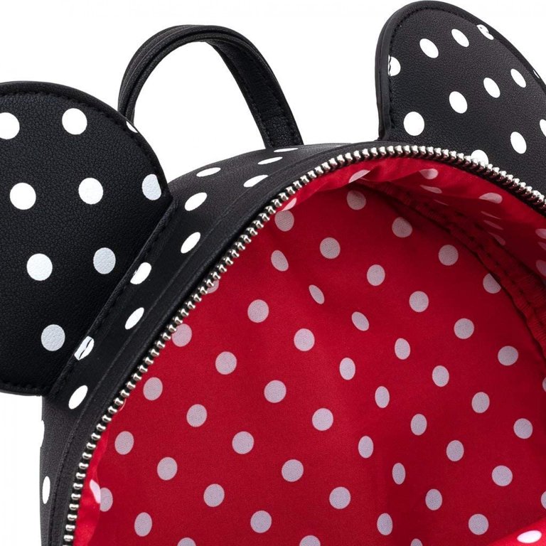 Disney Minnie Mouse Polka Dot Mini-Backpack By Loungefly  display picture 3