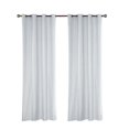 thumbnail image 1 of Outdoor Curtain Water-repellent 1 Piece Loop Curtain Transparent Outdoor Curtain, 1 of 5