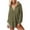 Army Green, variant on QQAMB Womens Waffle Knit Shacket Jacket Casual Long Sleeve Button Down Shirts Dressy Blouses Tops Brown S