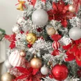 thumbnail image 5 of 24 piezas de 6 cm de bolas de Navidad para Año Nuevo 2025, adornos colgantes para árbol de Navidad, colgantes para decoración de fiestas en el hogar, decoración navideña, 5 of 5