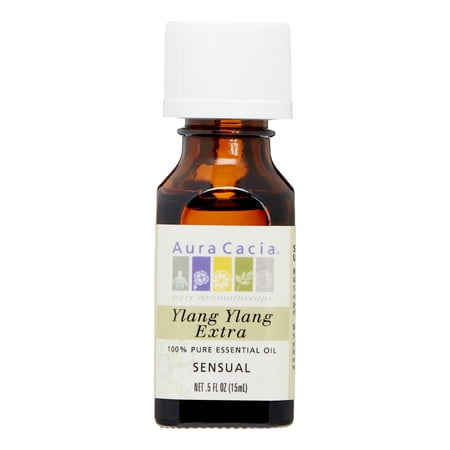 Aura Cacia Pure Essential Oil, Ylang Ylang III, 0.5 Fl Oz