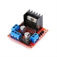 thumbnail image 2 of Módulo de Controlador de Motor L298N para Robots y Coches Inteligentes. Módulo de Controlador de Motor Paso A Paso con Doble Puente H, 2 A/25 W., 2 of 5