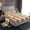 Brown Beige, variant on jejeloiu Vintage Leaves Pattern Twin Sheet Sets,White Gray Bedding For Kids 3pcs