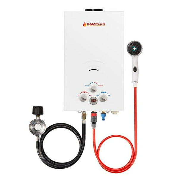 Camplux 10L 2.64 GPM Outdoor Portable Tankless Water Heater Walmart