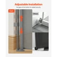 thumbnail image 3 of KFFKFF Retractable Baby Gate, 34-Inch Height, Expands Up to 110 Inches Wide, Safety Gate for Children and Pets, Durable Mesh Design, Simple Installation for Stairs, Doorways, Hallways, 3 of 9
