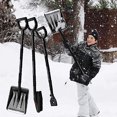 thumbnail image 3 of Kit de pala de nieve 3 en 1, juego de pala de nieve plegable para coche, herramientas portátiles de emergencia para quitar nieve, para coche, camión, Camping al aire libre, 3 of 13