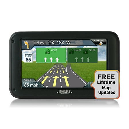Refurbished Magellan RoadMate 5320-LM 5.0" Touchscreen Free Map Updates Portable GPS System
