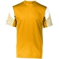 thumbnail image 2 of Holloway Sportswear 3XL Arc Short Sleeve Tee Light Gold/White 222544, 2 of 4