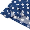thumbnail image 6 of WBQ Women's Nightgown Sleepshirts Long Sleeve Comfy Nightshirt Crewneck Button Down Nightshirt Polka Dots Casual Mid-Length Sleepwear,Dark Blue S-XXL, 6 of 9
