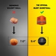 thumbnail image 3 of Baloncesto WAWAWEWA The Official Silent Basketball X, talla 7, 3 of 8