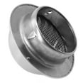 thumbnail image 5 of Stainless Steel Exterior Wall Air Outlet Grille Round Heating Cooling Vent Cover, 5 of 9