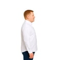 thumbnail image 4 of Big Kong Camisa Tallas Grandes Hombre Blanca Lisa Oversize Manga Larga, 4 of 5