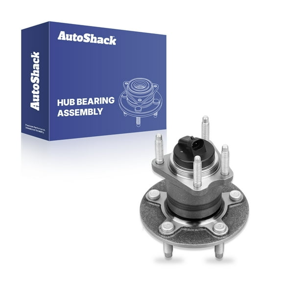 AutoShack Rear Wheel Hub Bearing Assembly with ABS | Replacement for 2005-2010 Chevrolet Cobalt 2006-2011 Chevrolet HHR 2004-2007 Saturn Ion 2007-2010 Pontiac G5 2005-2006 Pontiac Pursuit | 1-PC