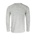 thumbnail image 3 of ZIMEGO Men’s Long Sleeve Layered V-Neck Cuff Hemline Fashion Casual Athletic Henley Shirts Tee, 3 of 6