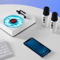 thumbnail image 4 of Speaker with Microphone Portable Night Lamp Stereo Sound Voice Changing Function Clear Sound Rich Bass for Home Office Bedroom, 4 of 7