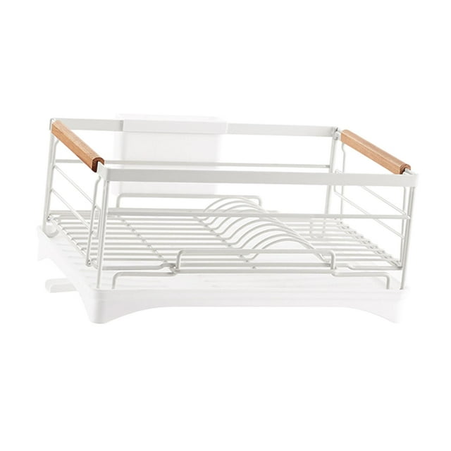 Escurridor de platos para encimera de cocina con escurridor compacto, platos antioxidantes, escurridor de cuencos, escurridor de platos estable, estan Estilo B