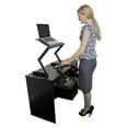 thumbnail image 5 of Adjustable Standing Desk Converter – Dual Aluminum Laptop & Keyboard Riser with Independent Height and Tilt, 5 of 8