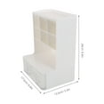thumbnail image 2 of WHAMVOX  Home Desktop Storage Rack Dustproof Cosmetic Feminine White, 2 of 8