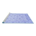 thumbnail image 2 of Ahgly Company Machine Washable Indoor Rectangle Oriental Blue Traditional Area Rugs, 5' x 8', 2 of 4