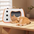 thumbnail image 4 of TIELUTT Portable Pet Bag Scratch Travel Backpack for Cats and Small Dogs, 4 of 5